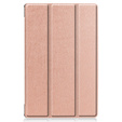 Case for Lenovo Tab M10 Plus TB-X606F, Smartcase, pink rose gold