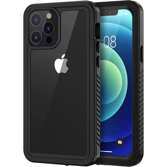 IP68 Waterproof Case for iPhone 12 Pro, black