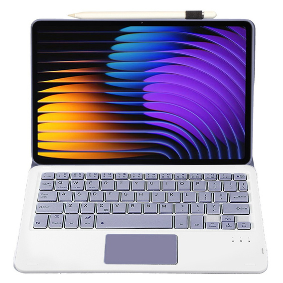 Keyboard case for Xiaomi Pad 7 / 7 Pro, TouchPad, purple