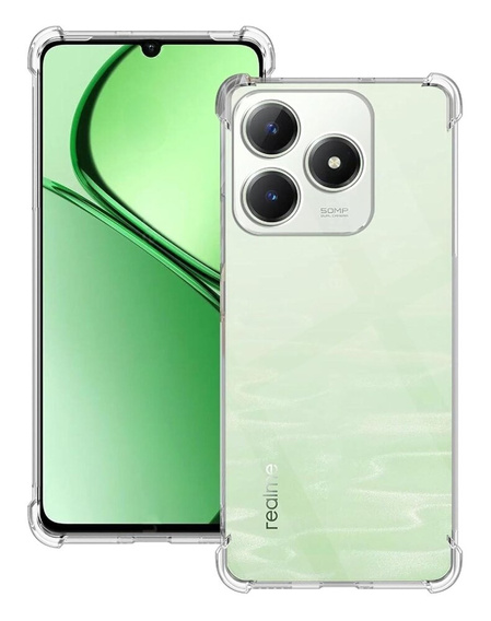 Case for Realme C63, Dropproof, transparent