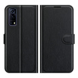 Flip case for Vivo Y52 5G / Y72 5G, Split Leather, blue