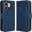 Flip case for Infinix Hot 50i 4G, Card Slot, dark blue