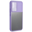 Case for Samsung Galaxy A54 5G, Slide Camera, purple