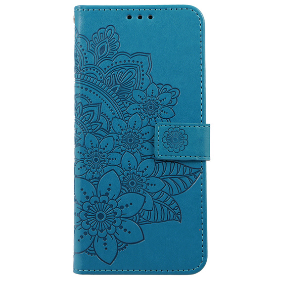 Flip case for Realme 11 Pro 5G / Pro+ 5G, Mandala Flower, blue