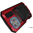 Armored case for iPhone 16 Pro, R-JUST, red