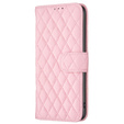 Flip case for Samsung Galaxy A15, Wallet, BINFEN COLOR, pink