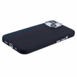 MagSafe's iPhone 15 Case, Carbon Fiber, black / blue