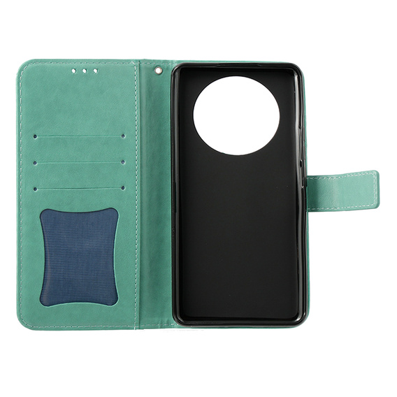 Flip case for Realme 11 Pro 5G / Pro+ 5G, Mandala Flower, green