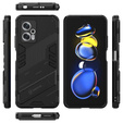 Case for Xiaomi Poco X4 GT 5G, Military kickstand, black