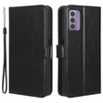 Flip case for Nokia G42, Crazy Horse Wallet, black