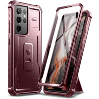 Armored case for Samsung Galaxy S21 Ultra, Dexnor Full Body, red