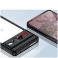 Case for Google Pixel 7 Pro 5G, Fusion Hybrid, with camera protection, transparent / black