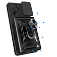 Case for Xiaomi 13T / 13T Pro, CamShield Slide, black