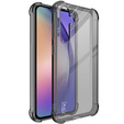 IMAK case for Samsung Galaxy S23 FE, Dropproof, transparent / black