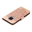 Flip case for Xiaomi Redmi Note 9s/ 9 Pro, Mandala Flower, pink rose gold