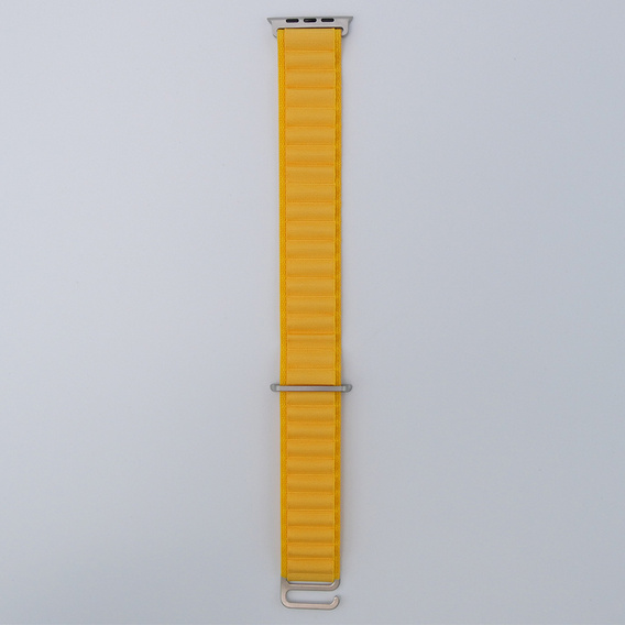 Nylon Strap for Apple Watch 1/2/3/4/5/6/7/8/SE/ULTRA 42/44/45/49mm, Yellow