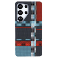 MagSafe's Samsung Galaxy S25 Ultra Case, Carbon Fiber, blue / red
