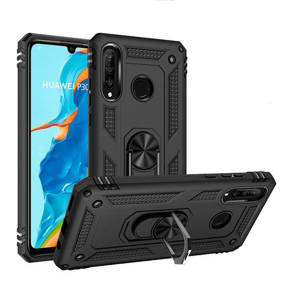 Armor Case for Huawei P30 Lite, Nox Case Ring, black