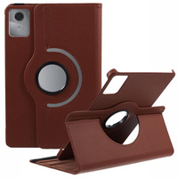 Case for Lenovo Tab M11 TB330FU 10.95", Rotating 360, brown