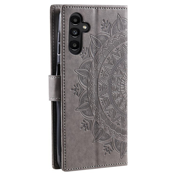 Flip case for Samsung Galaxy A55 5G, Mandala Flower, green