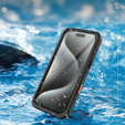 IP68 Waterproof Case for iPhone 16 Pro, black
