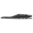 Spigen case for Samsung Galaxy S25, Liquid Air, black + 9H Tempered Glass