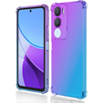 Case for Vivo Y19s, Gradient Dropproof, Purple / blue