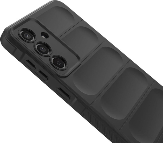Case for Samsung Galaxy M55 5G, Gaming Shockproof, black