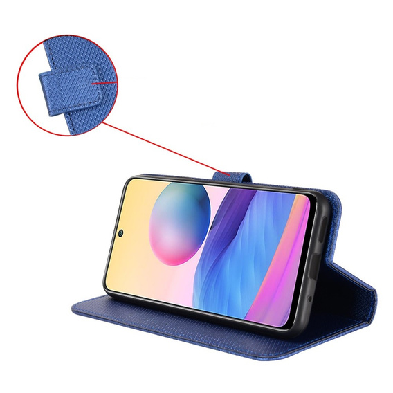 Flip case for Motorola Moto G84 5G, Smart Magnet, blue