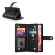 Flip case for Samsung Galaxy A56 5G, Wallet Zipper Pocket, black