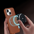 Case for iPhone 14, Dux Ducis Max Naples, brown