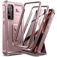 Armored case for Samsung Galaxy S23 FE, Dexnor Full Body (Two Frames), pink