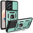 Case for Xiaomi Redmi Note 12 4G, CamShield Slide, green