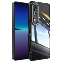 Case for Sony Xperia 1 VI, Fusion Hybrid, with camera protection, transparent / black