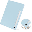 Case for Samsung Galaxy Tab S10 Lite / S10 FE / S9 FE, Smartcase with stylus space, blue