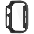 Electroplated TPU Full Coverage Case for Apple Watch 7 / 8 41MM, Black