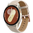 Universal Leather Strap 20mm, Beige