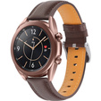 Leather Belt for Samsung Galaxy Watch 42mm - Coffee