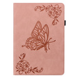 Case for Lenovo Tab M9, Butterfly, pink