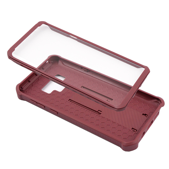 Armored case for Samsung Galaxy Note 9, Dexnor Full Body, red