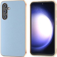 Case for Samsung Galaxy S23 FE, Cowhide Leather, blue