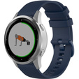 Silicone strap for 18mm do Garmin Vivomove 3S / Vivoactive 4S, Dark Blue