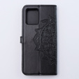 Flip case for Motorola Moto G54 5G, Mandala, black
