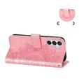 Flip case for Samsung Galaxy M15 5G, Mandala, pink