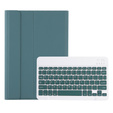 Case + keyboard iPad 10.9 2022 10 Gen, Pen Slot, dark green