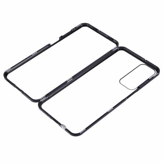 Case for Samsung Galaxy A16, Magnetic Dual Glass, black