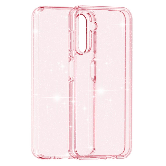 Case for Samsung Galaxy A14 4G/5G, Glittery Powder, pink