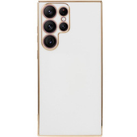 Case for Samsung Galaxy S24 Ultra, Glamour CamShield, white