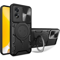 Armor case for Oppo A18 4G / A38 4G, CamShield Slide, black