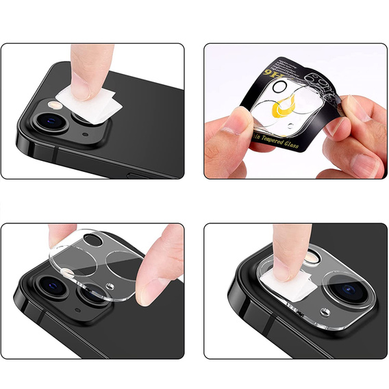 Tempered Camera Glass for iPhone 13 / 13 Mini, blue